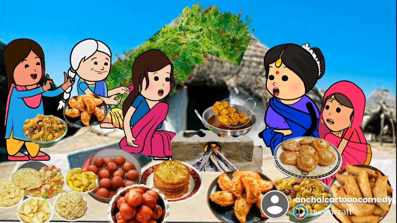 होली मा ननद भौजाई खूब फगुआ गाई के बनाई पकवान 🥰🤪 मजेदार अवधी कॉमेडी @anchalcartooncomedy