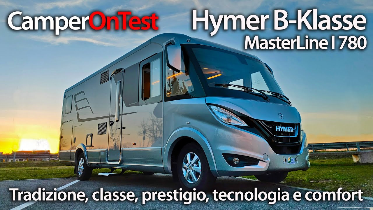 Hymer B-Klasse MasterLine I 780:  la massima evoluzione del binomio Hymer motorhome e Mercedes-Benz