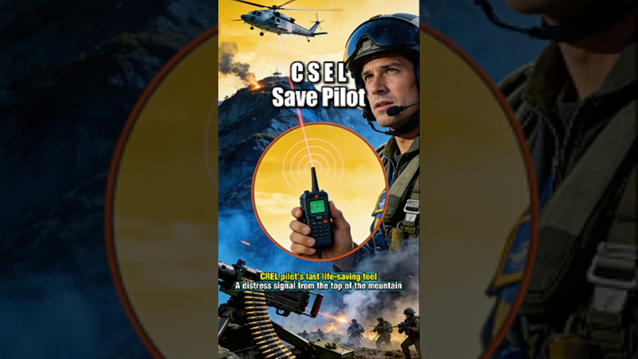 CREL is the secret weapon that rescued pilots.#military #fighter #didyouknow #pilot #knowledge