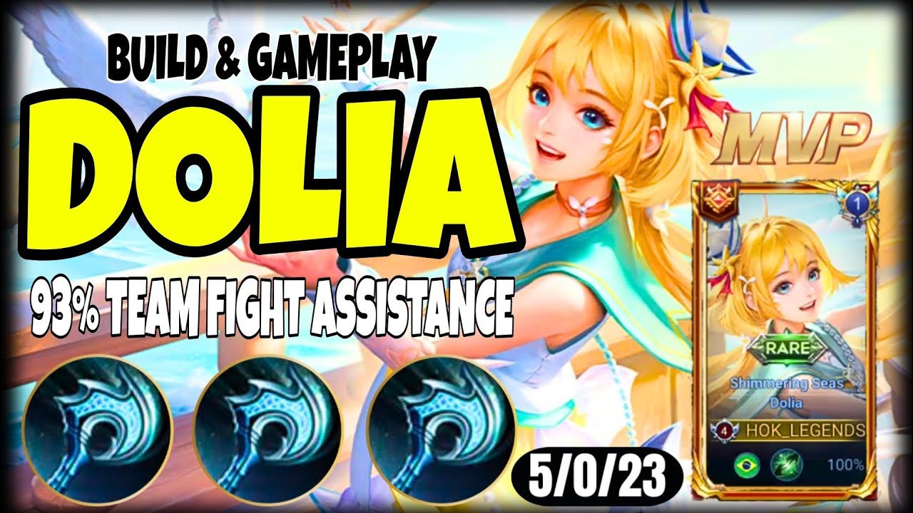 DOLIA HONOR OF KINGS GLOBAL - THIS IS WHY DOLIA IS THE MOST BANNED CHAMPION!! | RANK GRANDMASTER