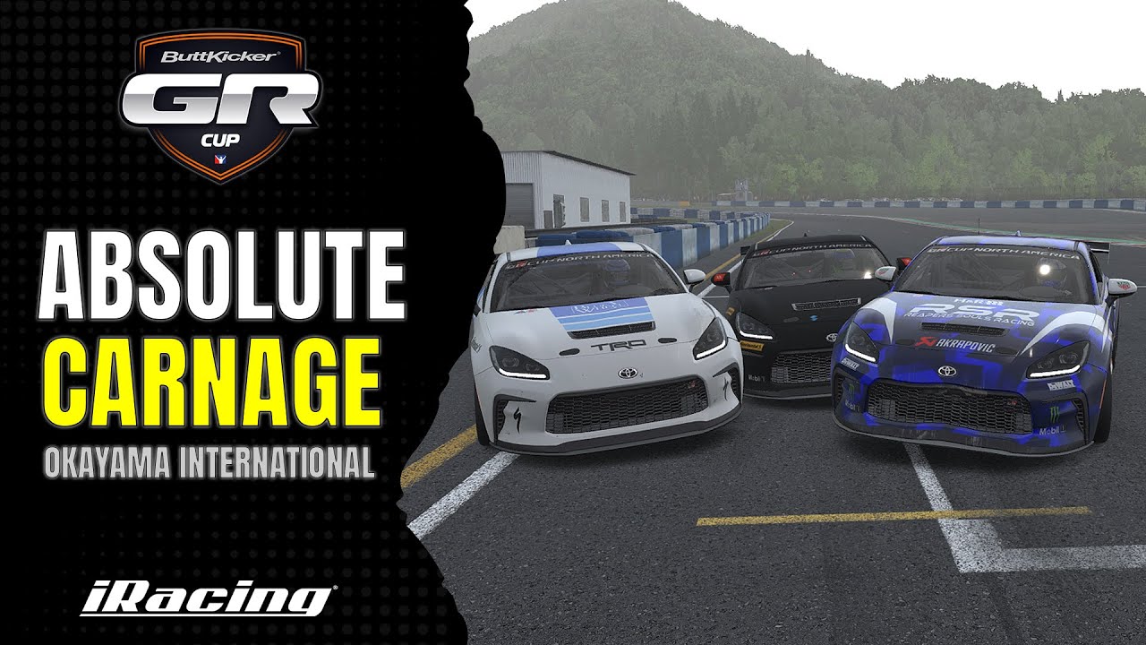Chaos and Carnage! | iRacing Toyota GR86 Cup at Okayama