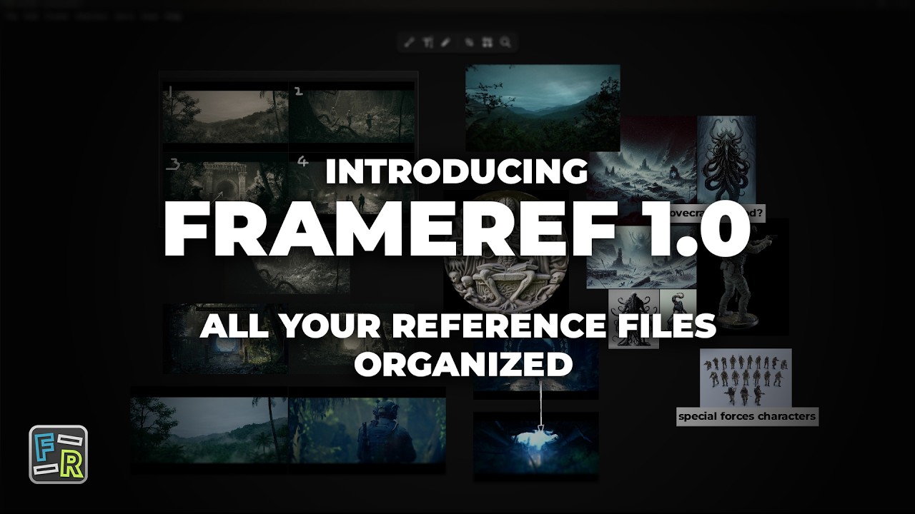 FrameRef 1.0 – Organize All Your Reference Files in One Infinite Board