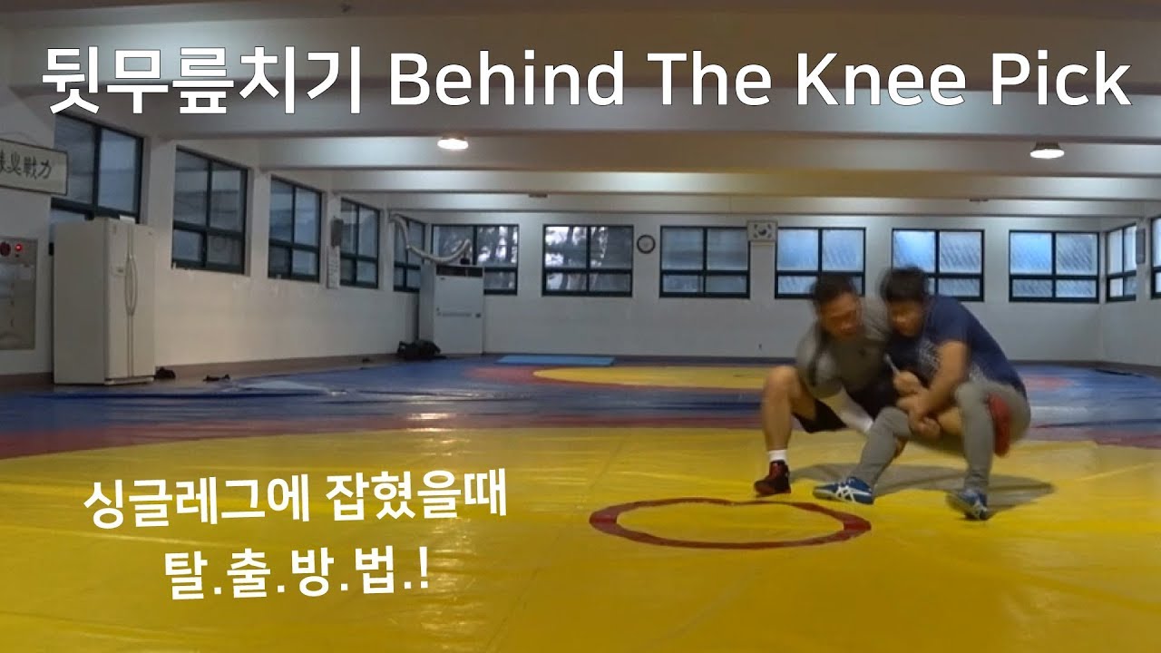 [빠떼루형] Behind The Knee Pick (뒷무릎치기)