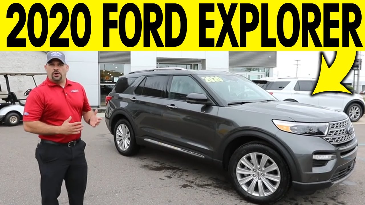 Ford Explorer LIMITED 2020 года — ПЕРВЫЙ ВЗГЛЯД — Экстерьер и интерьер