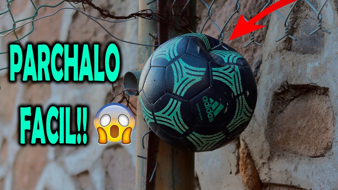 Como parchar tu BALÓN tu BALÓN  de FÚTBOL con un 