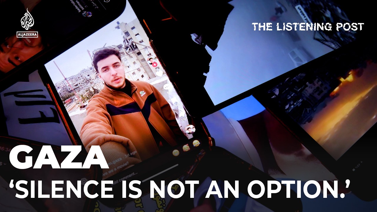 Gaza: ‘Silence is not an option. We record to resist’ | The Listening Post