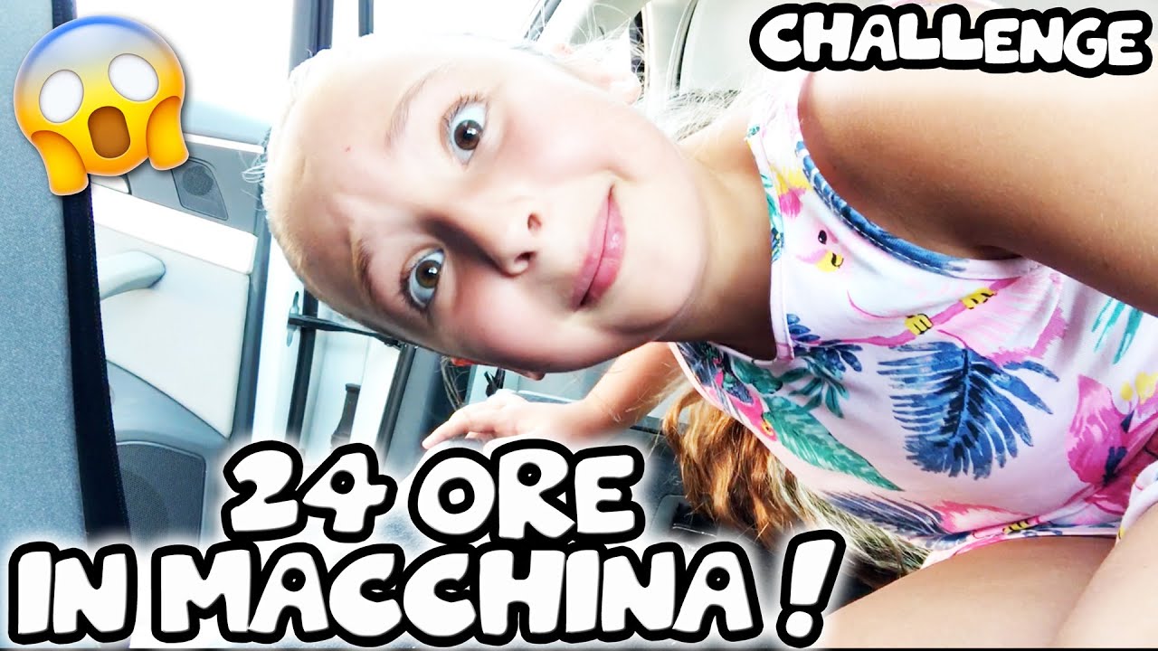 😱 24 ORE IN MACCHINA CHALLENGE