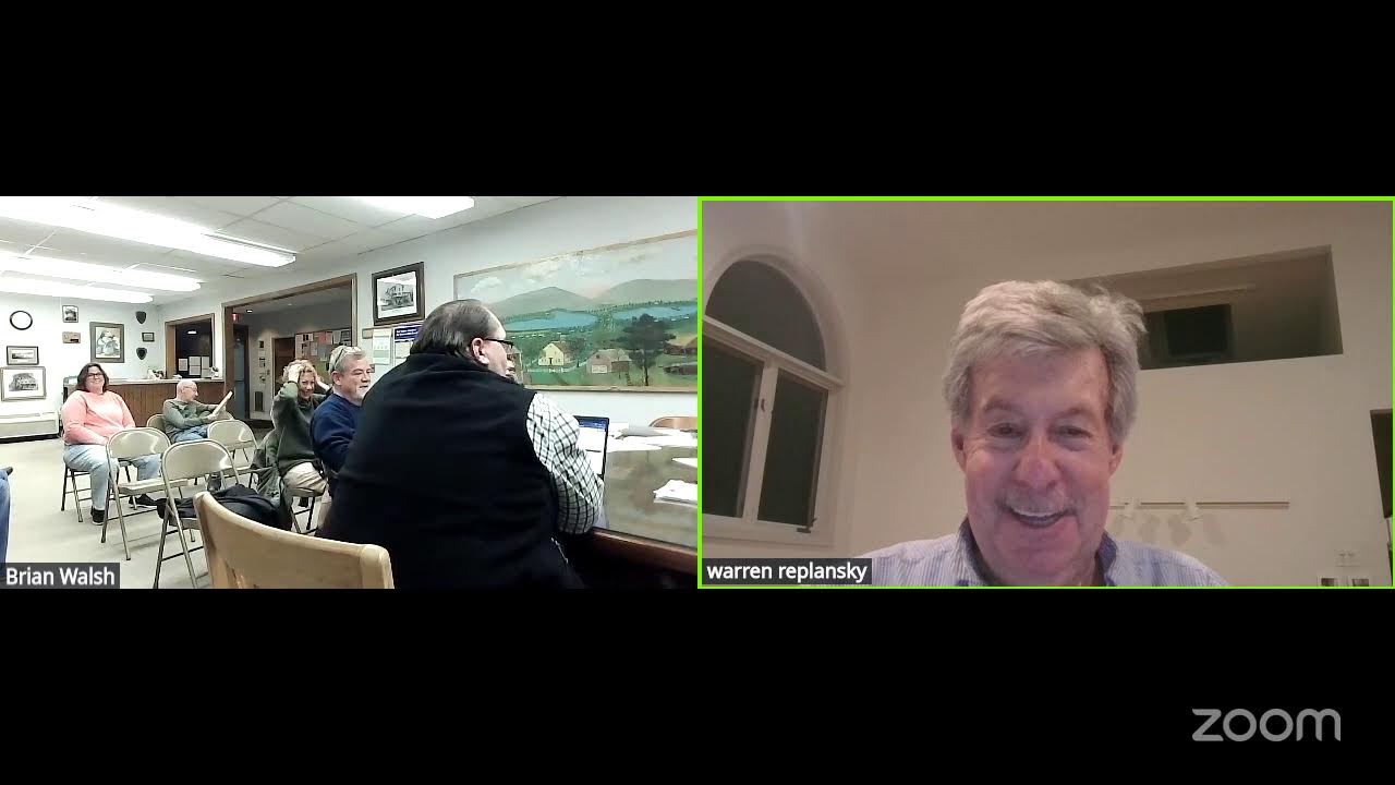 '26 March Planning Board Meeting