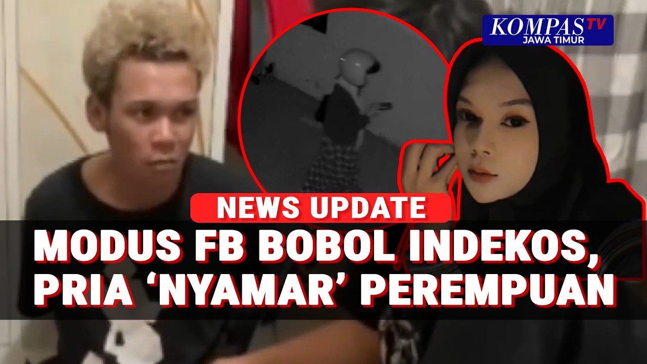 Kenalan via Facebook Berujung Pencurian, Pelaku Pria Ini Nekat Menyamar Perempuan!