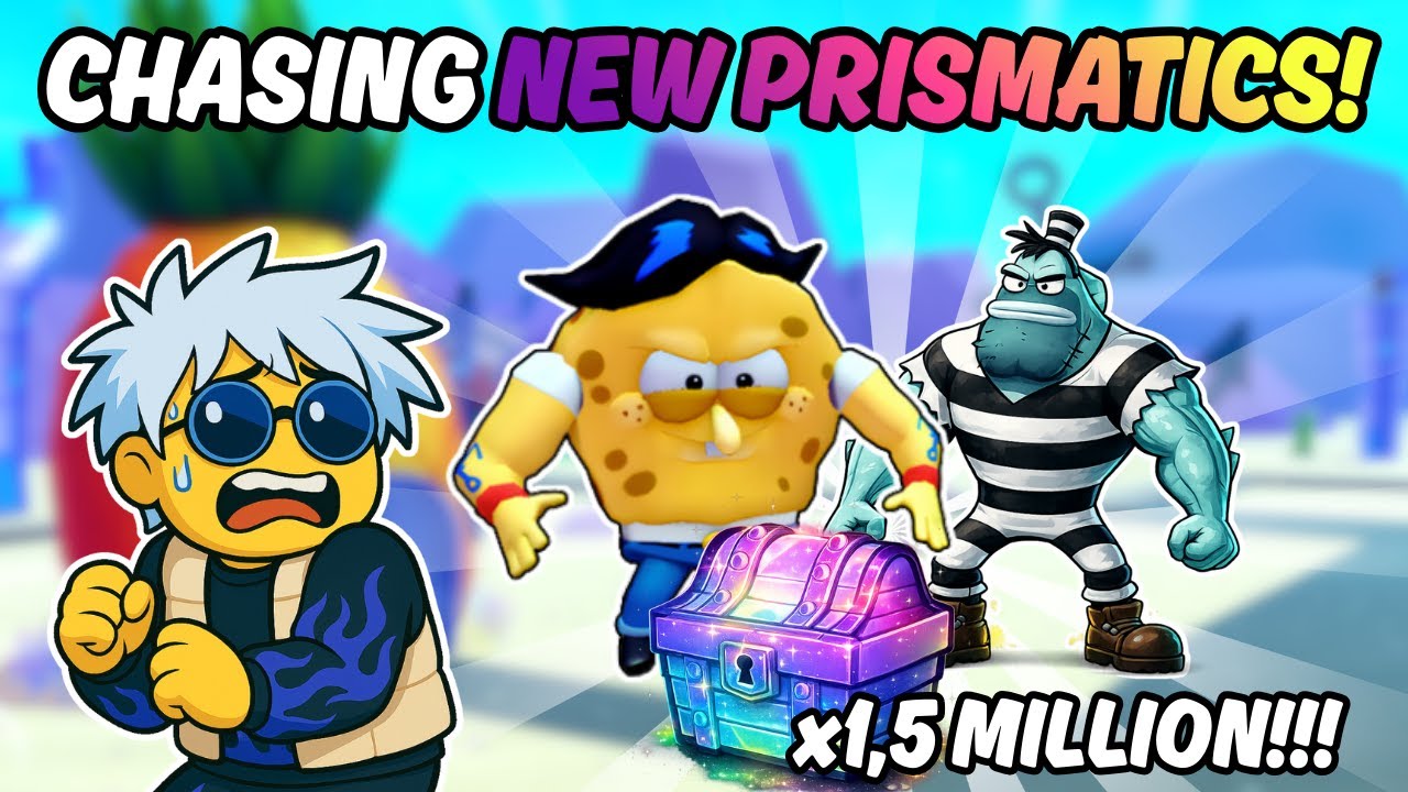 Opening 1,5 MILLION Treasure Chests to get the NEW Prismatic Units in SpongeBob Tower Defense!!
