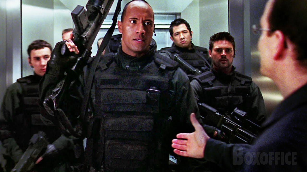 The Rock and Karl Urban go to Mars | Doom | CLIP