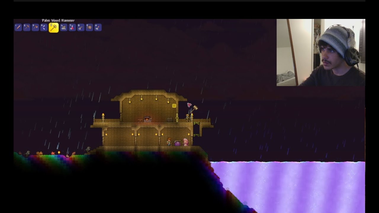 FIRST TIME ON TERRARIA IN 5 YEARS???? Terraria 1.4.5 Playthrough pt 1