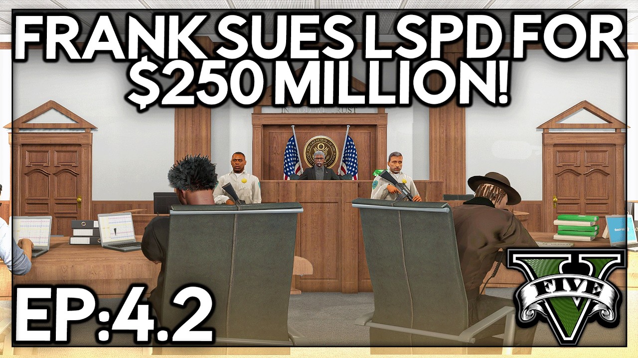 Episode 4.2: Frank Sues LSPD For $250 Million! | GTA RP | Iconic RP
