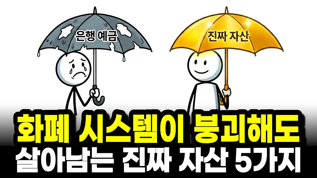 경제 붕괴에서 살아남은 5가지 자산과 가치가 0원이 되는 것들