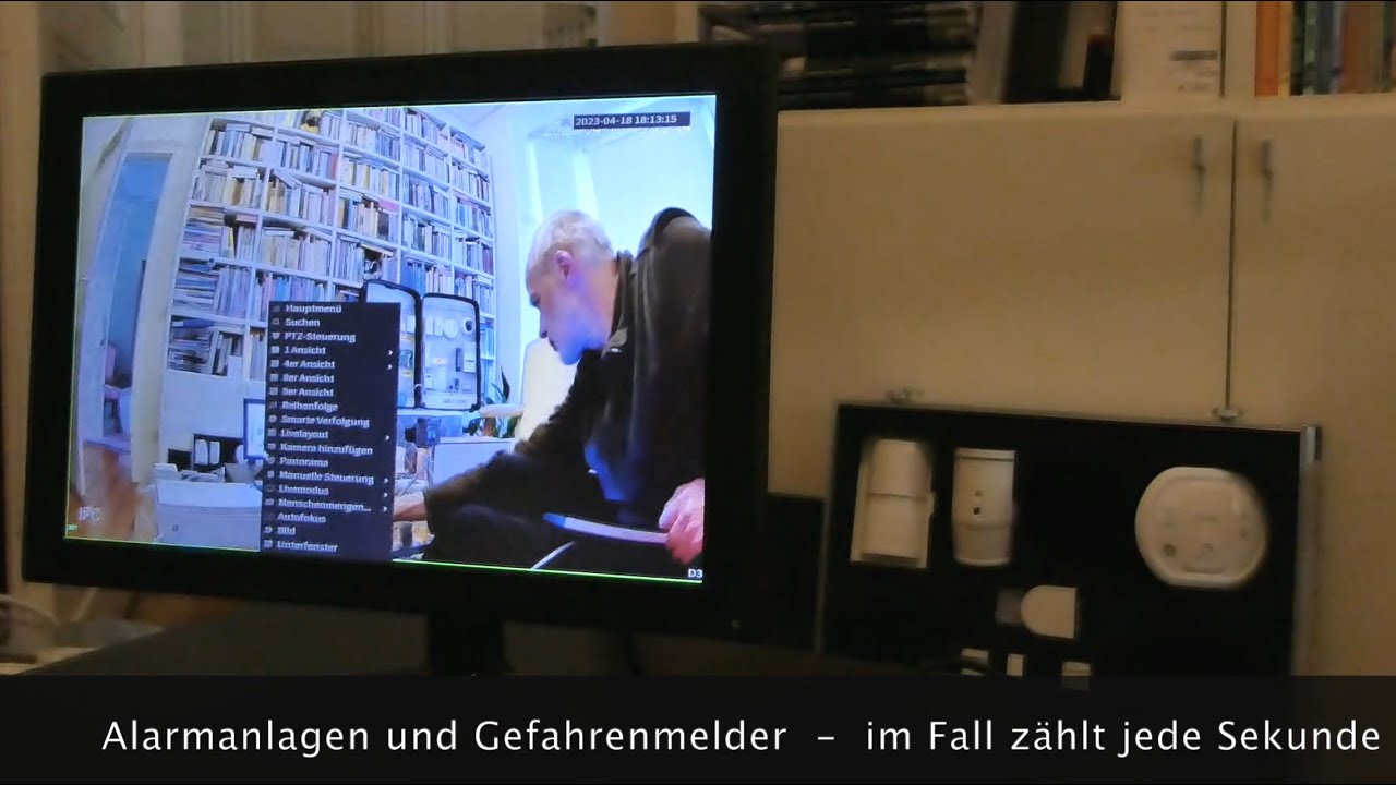 Smarthome System mit Feuermelder, Alarm und Video
