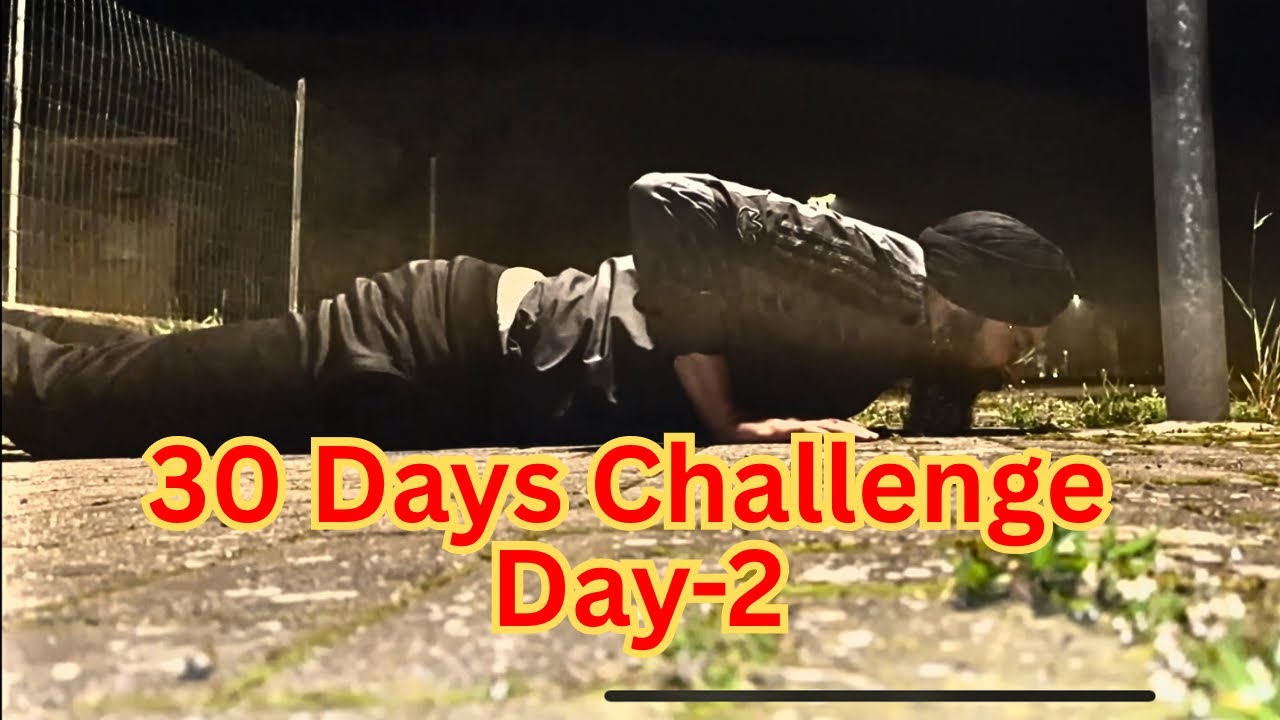 30 Day Fitness Challenge Day 2 | Sprints + Pushups (Real Struggle)