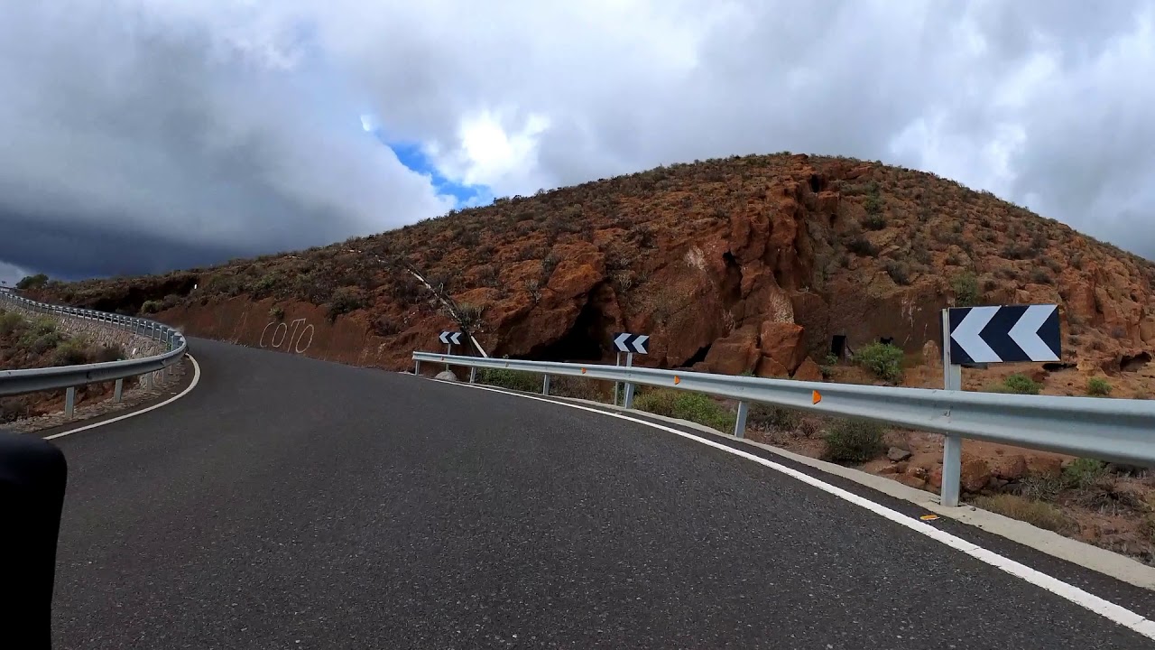 Gran Canaria Cycling Agüimes to Santa Lucia Climb via Temisas - Video for Indoor Cycling