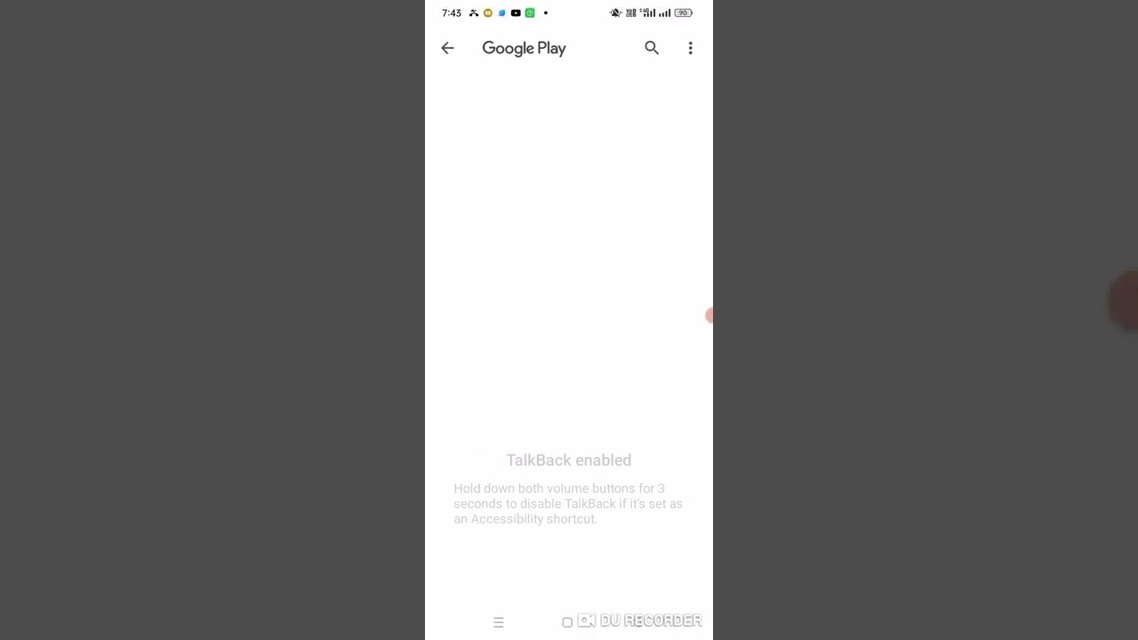 again TalkBack new update latest new TalkBack update don't skip