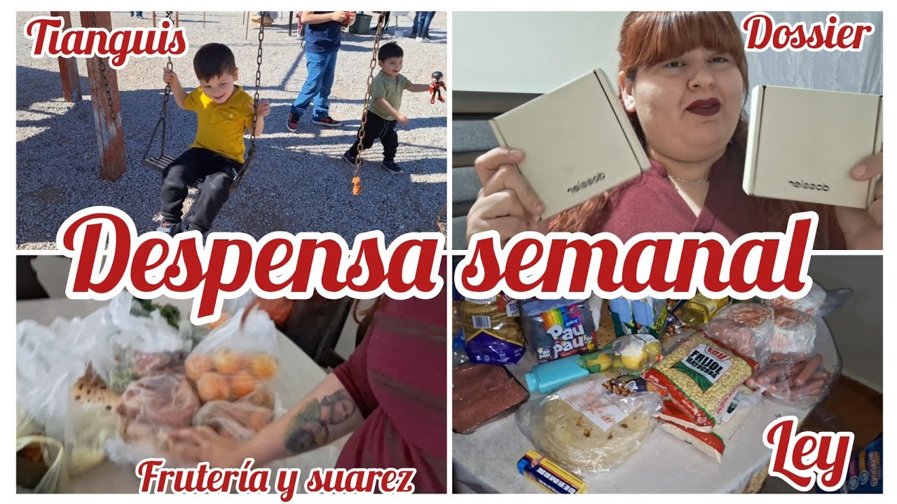 DESPENSA SEMANAL🍌🍍🍎🥚🥩,DOSSIER✨️FRUTERIA Y SUAREZ, LEY, TUANGUIS🫶🏻✨️✨️✨️