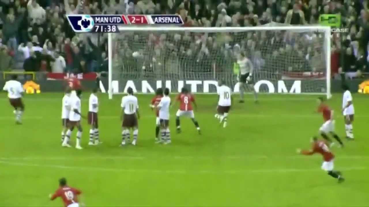 Owen Hargreaves Free Kick vs. Arsenal (2008)