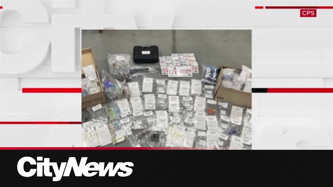 Calgary police bust production lab full of drugs, guns, and cash