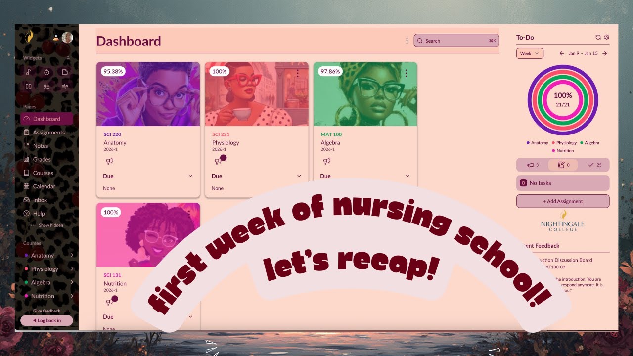 Week 1 of Nursing School | We Survived! | Nightingale College