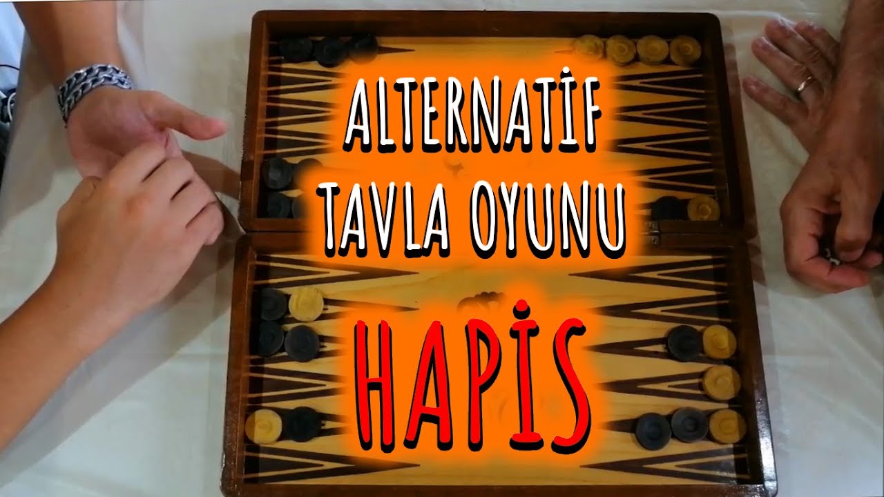 Farklı Tavla Oyunu - Tavla Hapis oyunu | Tavla Nasıl Oynanır