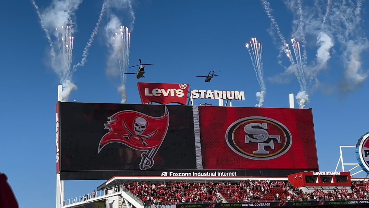 Buccaneers @ 49ers 2023 | National Anthem by Natalie Angst 🇺🇸