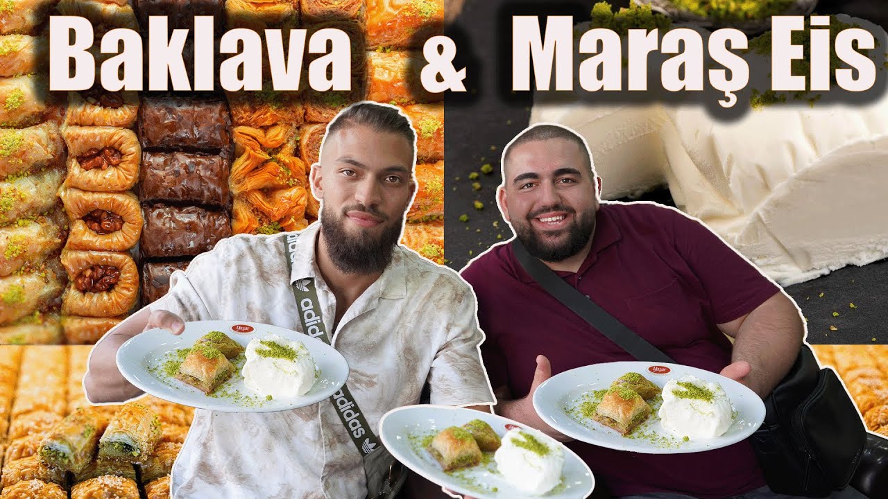 BAKLAVA & das beste MARAŞ EIS der Welt! | Food-Tour-Kahraman Maraş | Yaşar Pastanesi | 46📍