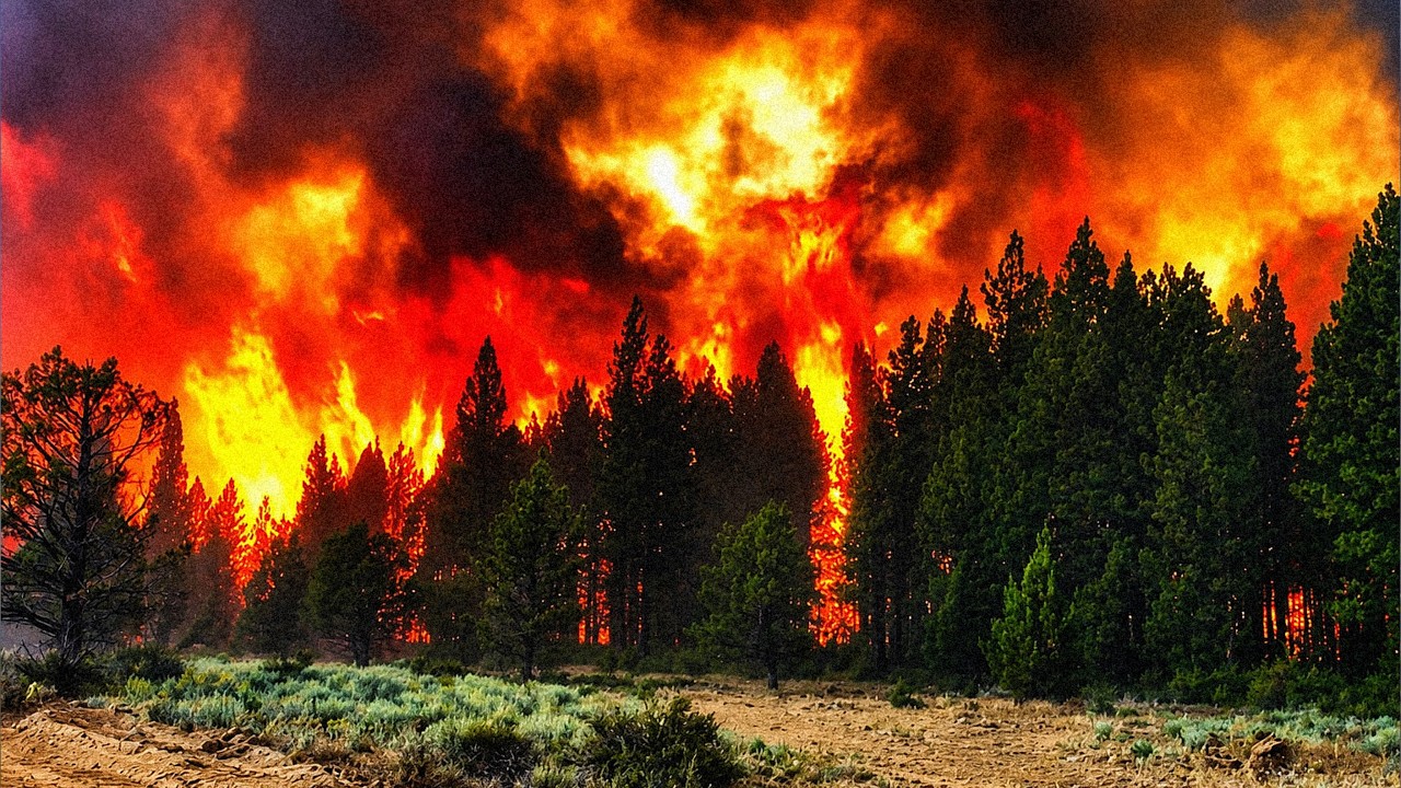 🔥 Oregon & Washington Wildfire Crisis: 33 Fires, 7.2M Acres & Dry Lightning Makes It Worse
