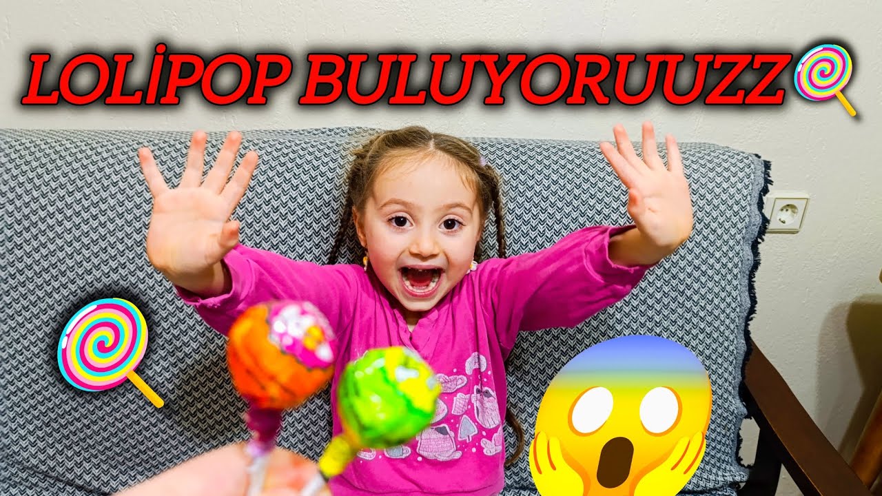 GİZLİ LOLİPOP BULMA CHALLENGE 😱🍭Çok gizli bir yere saklanmışlar #oyun #challenge #viral @elifsinemtv