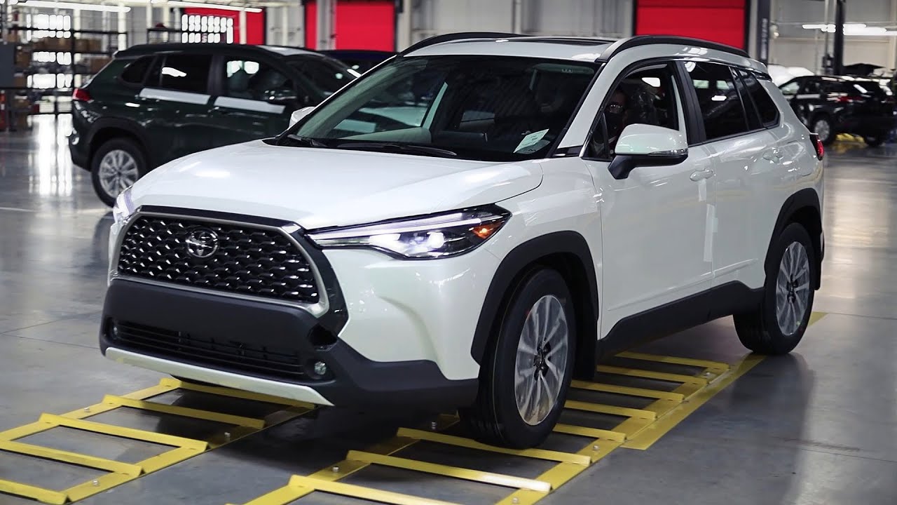 2022 Toyota Corolla Cross PRODUCTION Line in USA