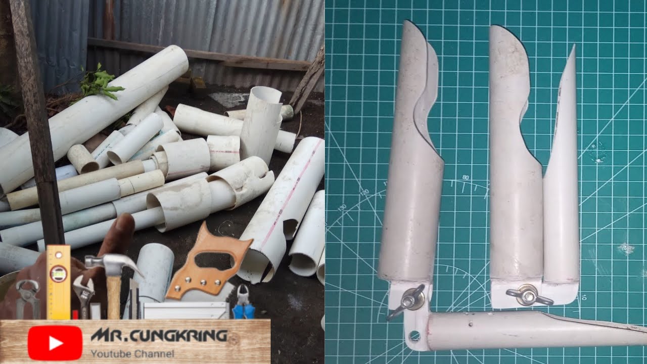 Cara membuat cagak joran yang baik, rapih dan mudah di bawa || how to make a fishing rod from pvc
