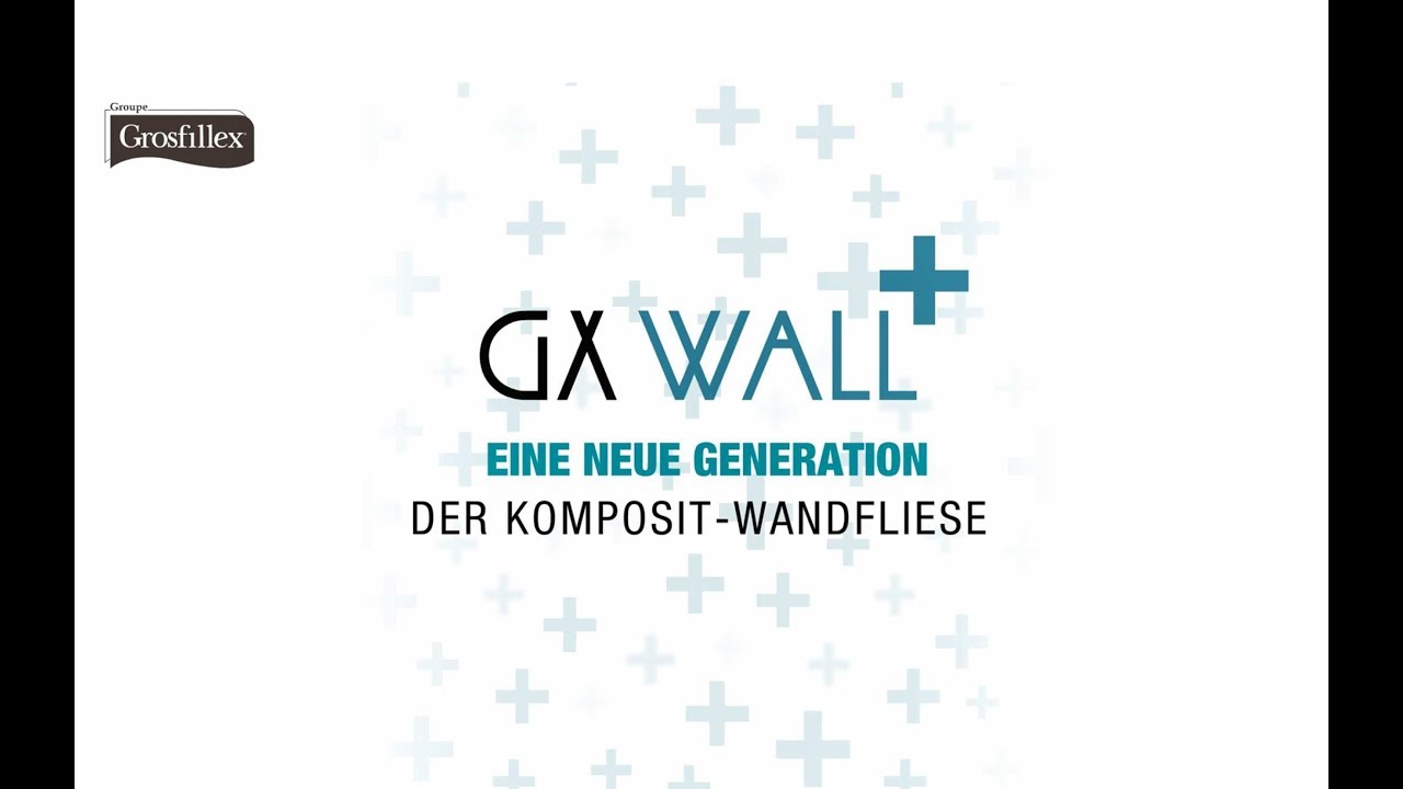 Tutorial Grosfillex GX Wall+ Video - schnelles &Uuml;berkleben alter Badfliesen mit Kompositplatten