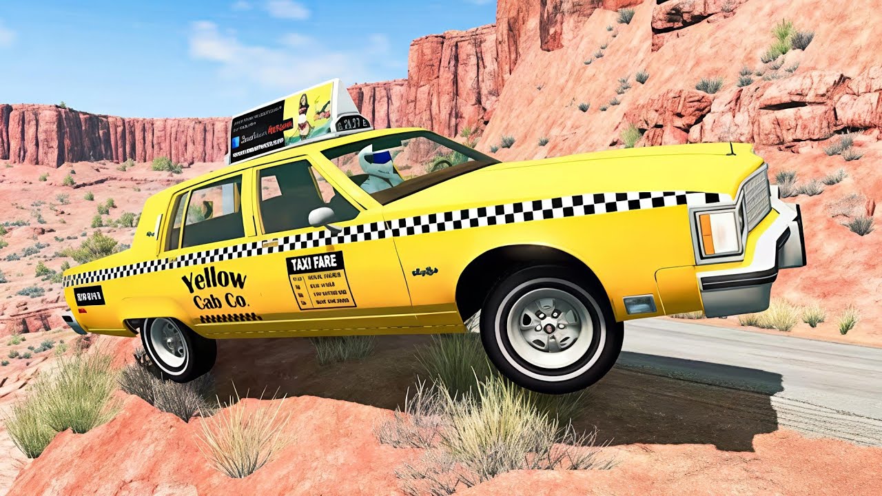 Cars Vs Cliff Drops 😱 | BeamNG.Drive #04 | Ultra Detailed Car Compilation!