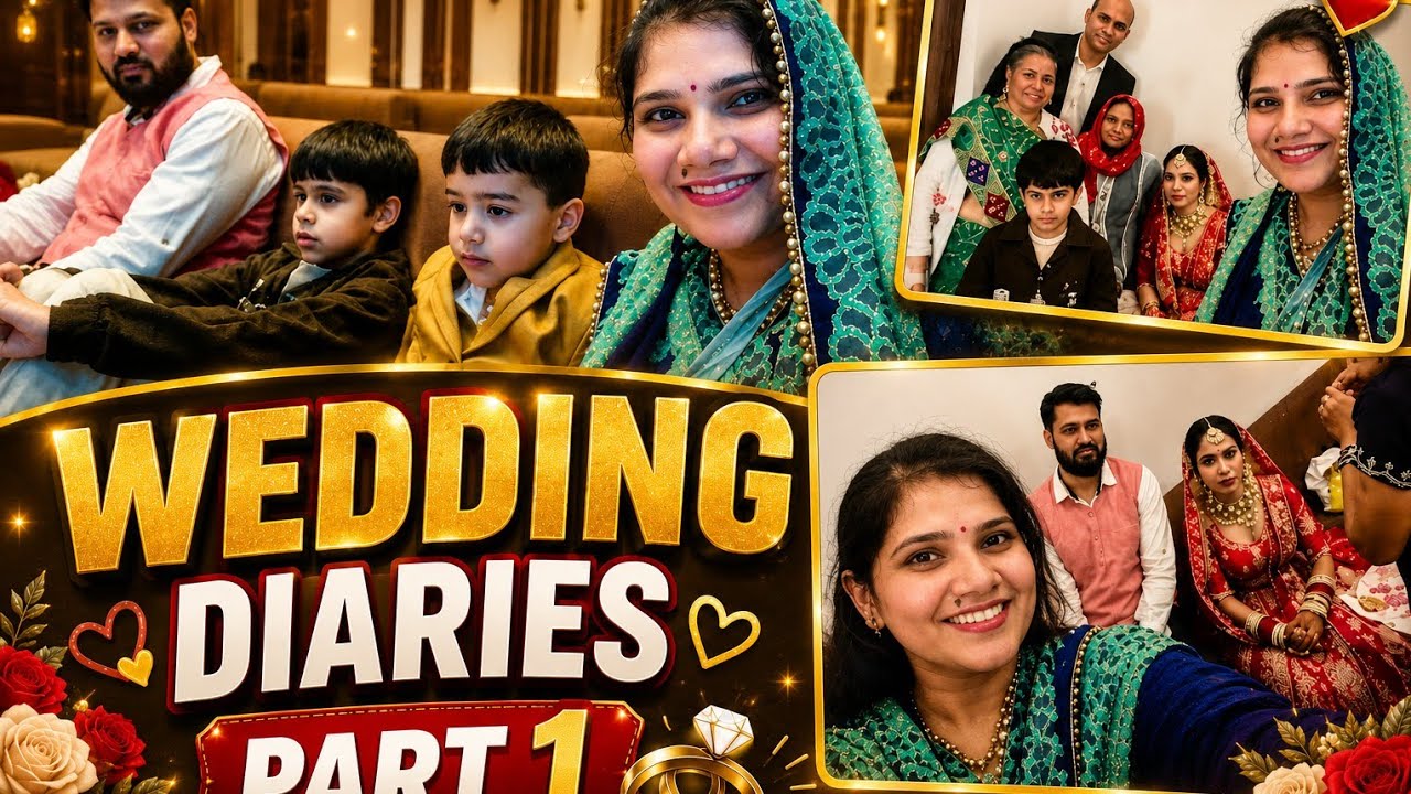 Wedding diaries part | zindagi ka Safar | family vlog | daily routine vlog 