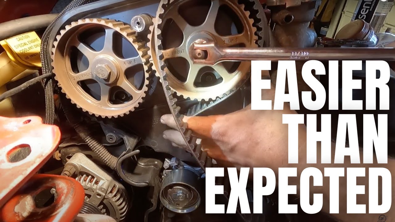 SRT4 Timing belt, water pump and motor mount replacement | How too