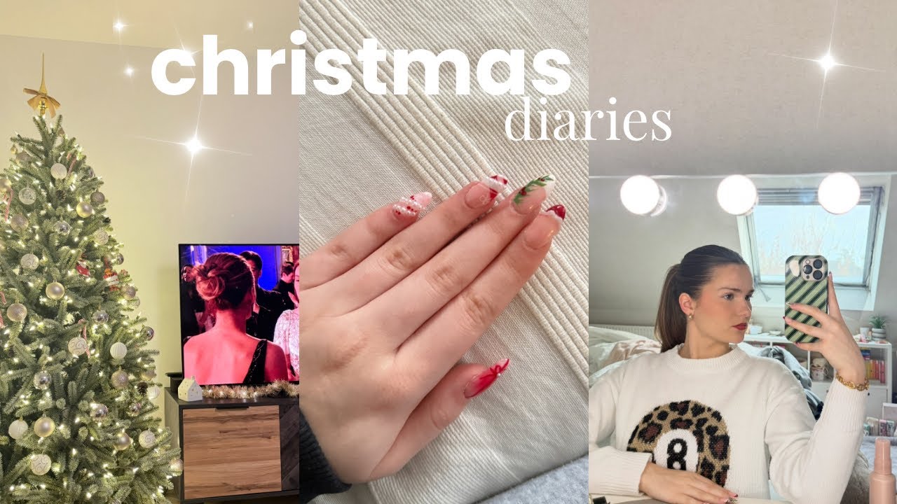 CHRISTMAS DIARIES 🎄(décorations, marché de Noël, nouveaux ongles, menu…)
