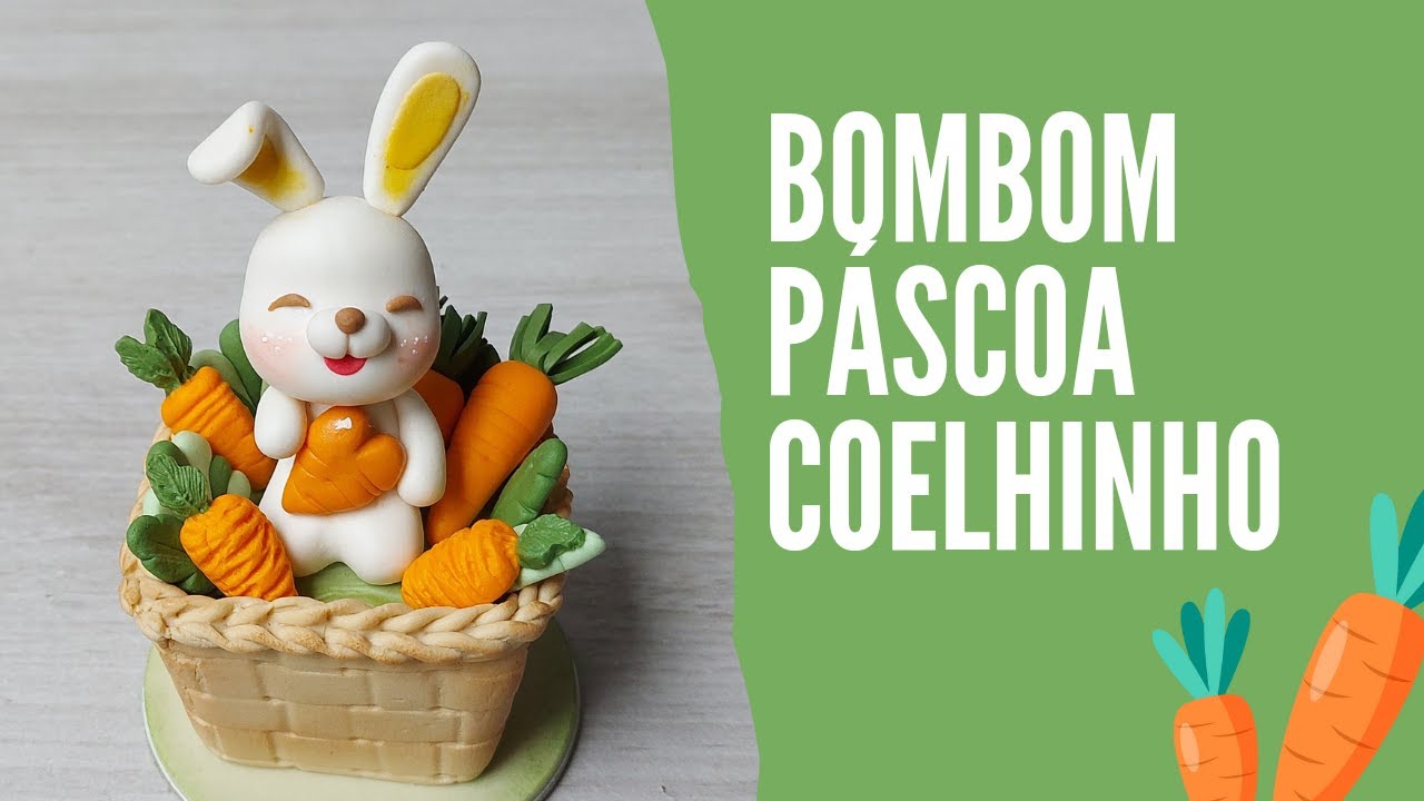 Bombom personalizado coelhinho da pascoa, doce personalizado pascoa