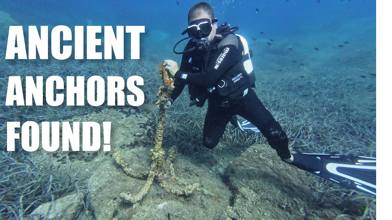 🌊 Vrasidas Dive: Hidden Caves, Ancient Anchors & Macedonian Coastline | Greece Scuba