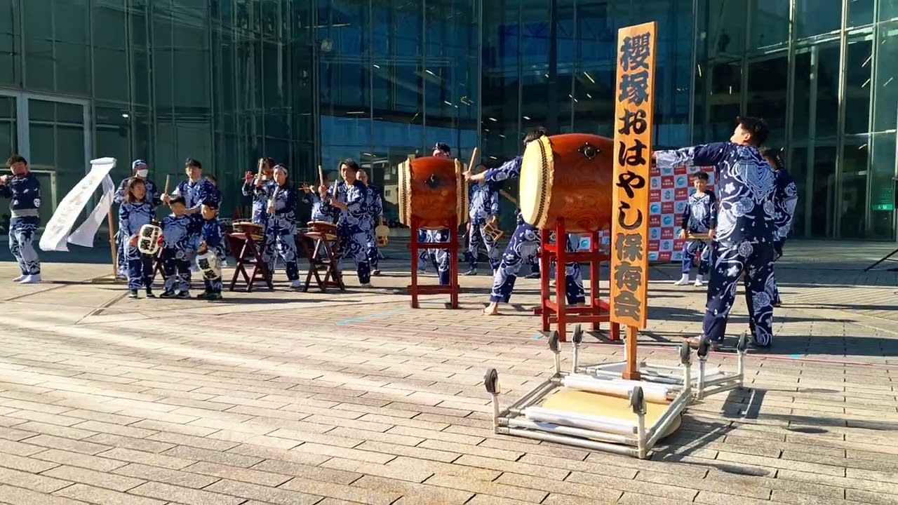 だるま市  櫻塚お囃子保存会(1曲目)さんぎり