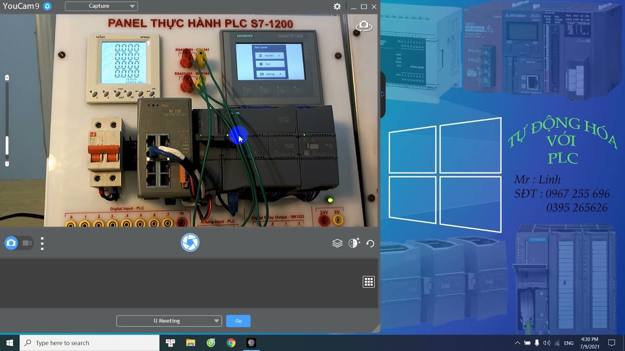 Programming Modbus S7-1200 with Selec MFM384 (Truyền Thông Modbus S7-1200 với Đồng Hồ Selec MFM384)