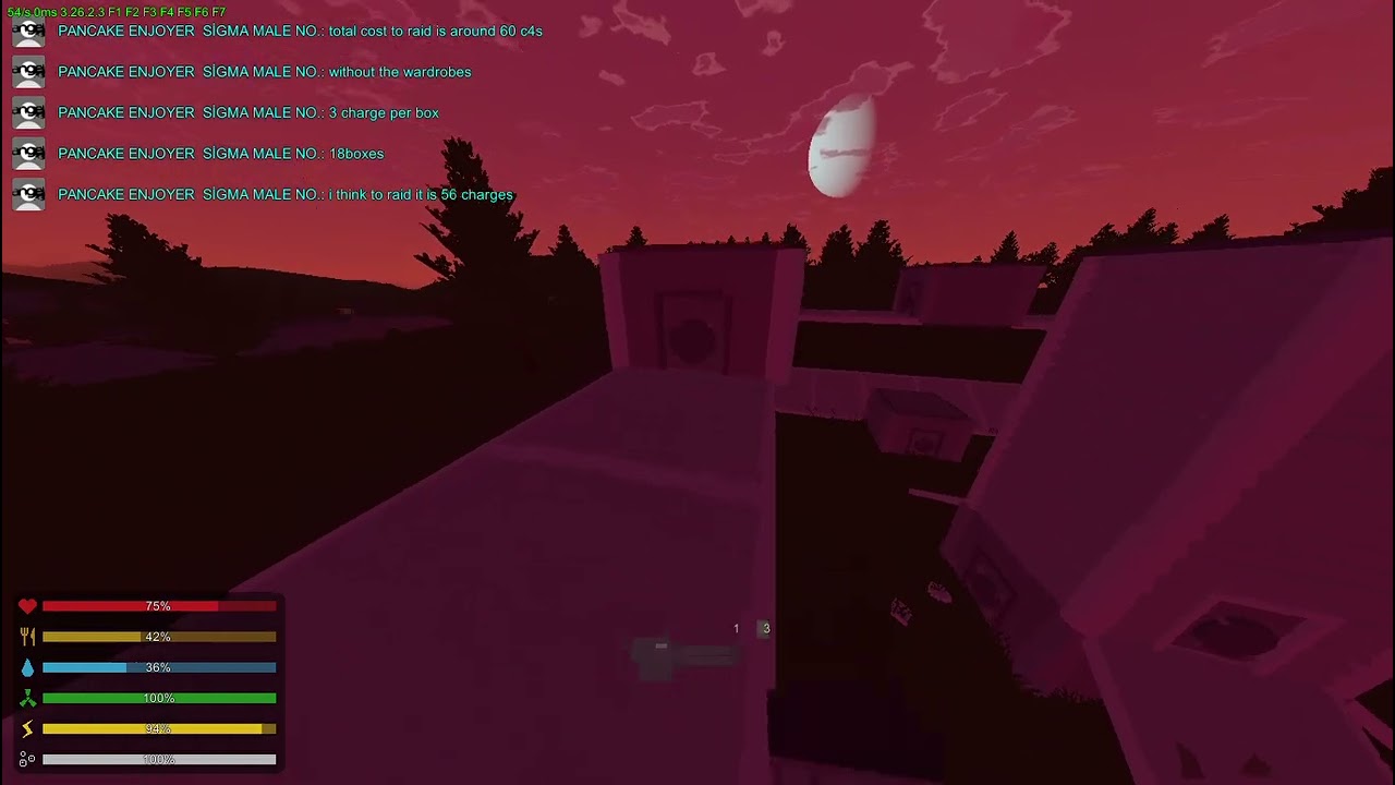 UNTURNED UNRAİDABLE BASE Best Unturned Base Ever! Costs 60Charges to RAİD WİTH MİNİMAL METAL USAGE