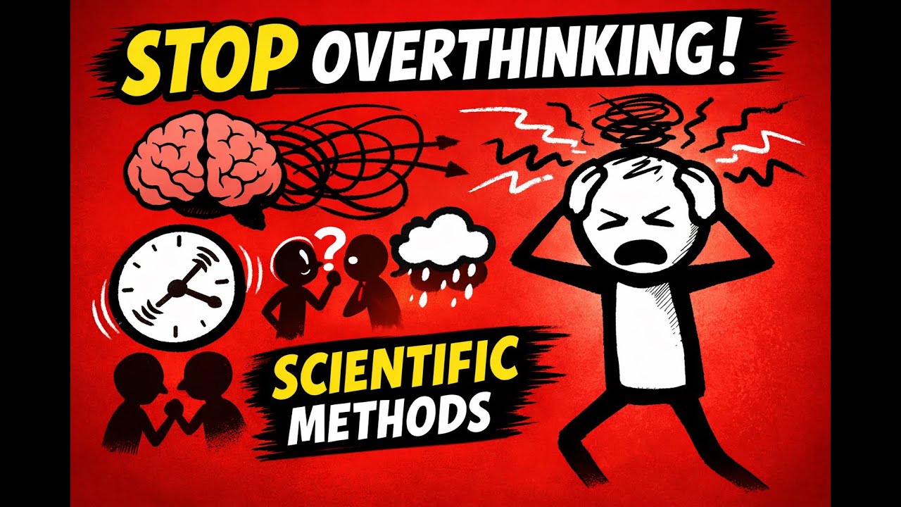How to Shut Off Overthinking in Your Brain (Psychology Explains)