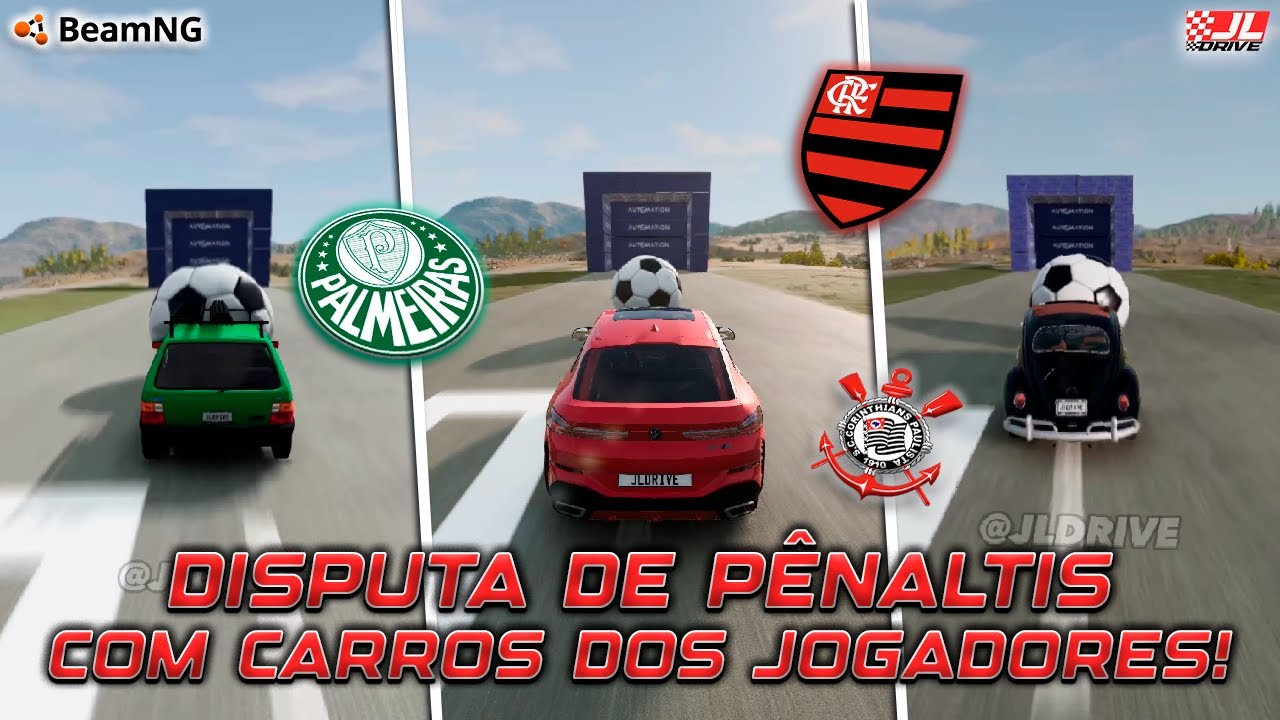 DISPUTA DE PENALTIS COM CARROS DOS JOGADORES | COMPILADO #4