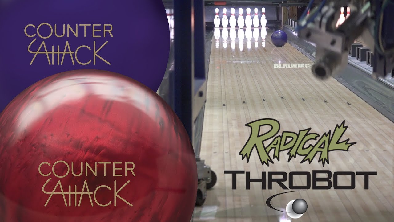 Radical Bowling // Counter Attack Solid & Pearl // ThroBot Ball Review // URD 07-02-19