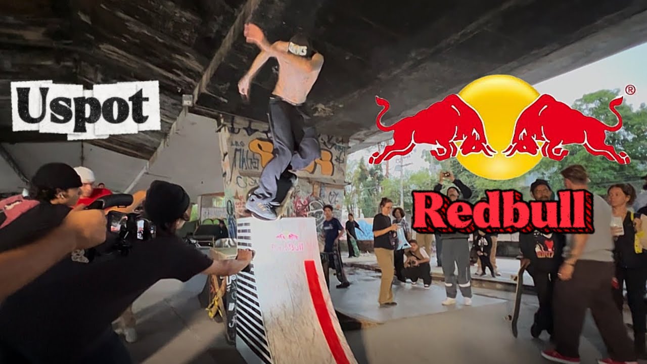 Redbull Trick for Cash + Best Trick no Uspot com Sandro Dias e Lucas Xaparral 