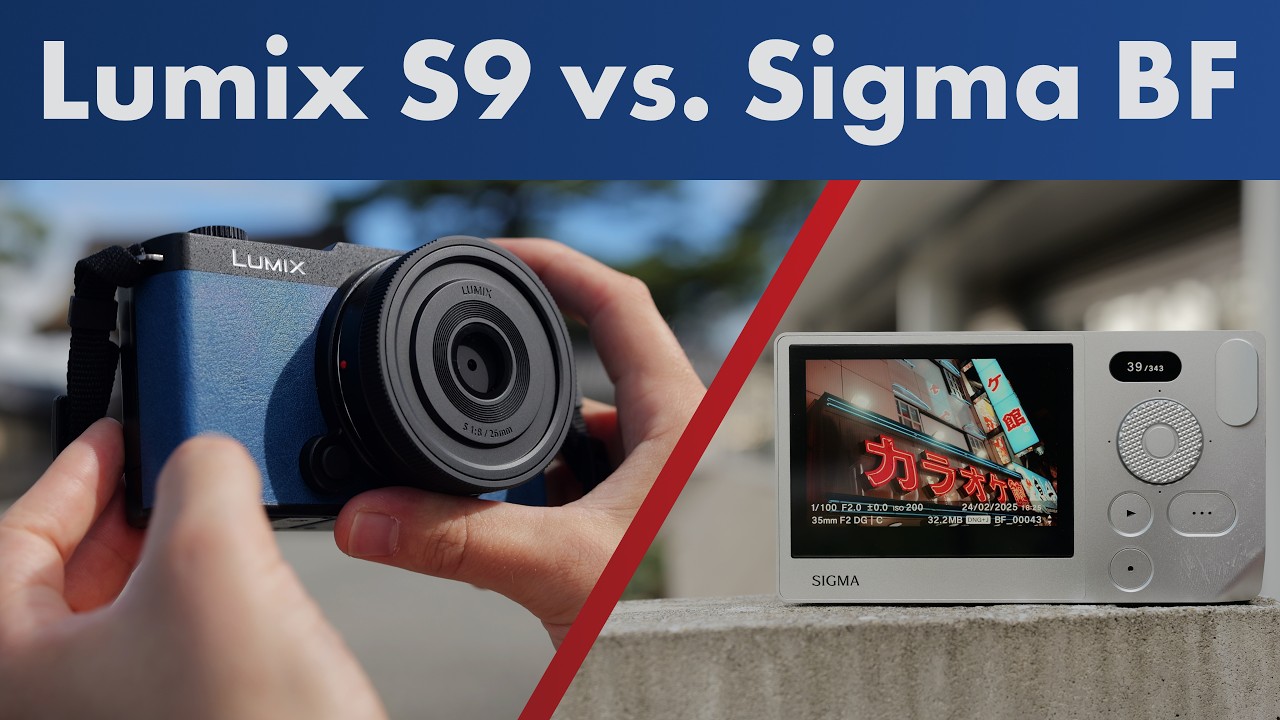 DIE BESTE ALLTAGSKAMERA IST... | Panasonic Lumix S9 vs. Sigma BF [Deutsch]