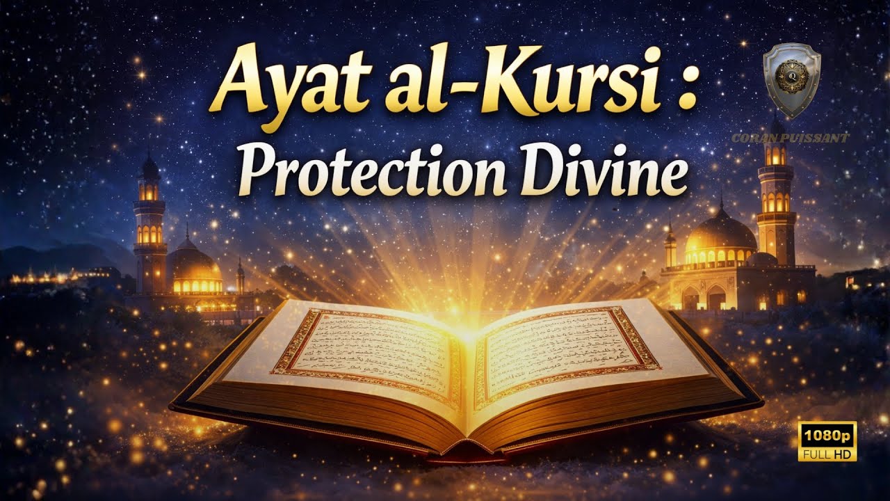 🕊️Contre le mal | Dormez protégés avec Ayat al-Kursi (Coran 2:255) et sa double barrière spirituelle