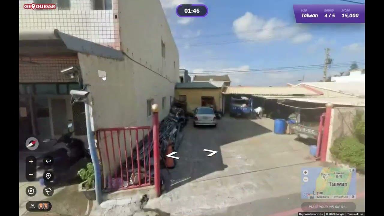 Geoguessr - 台灣 25000分 3:49